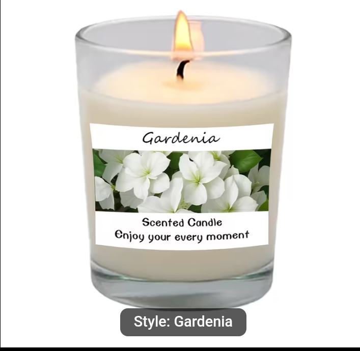 Homemade scented aromatherapy candles
