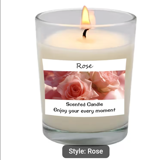 Homemade scented aromatherapy candles
