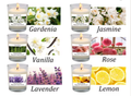 Homemade scented aromatherapy candles